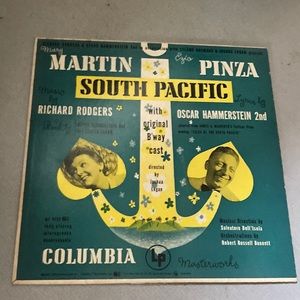 Vintage vinyl record Martin Pinza South Pacific 1949